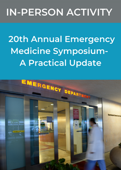 20th Annual Emergency Medicine Symposium - A Practical Update Banner